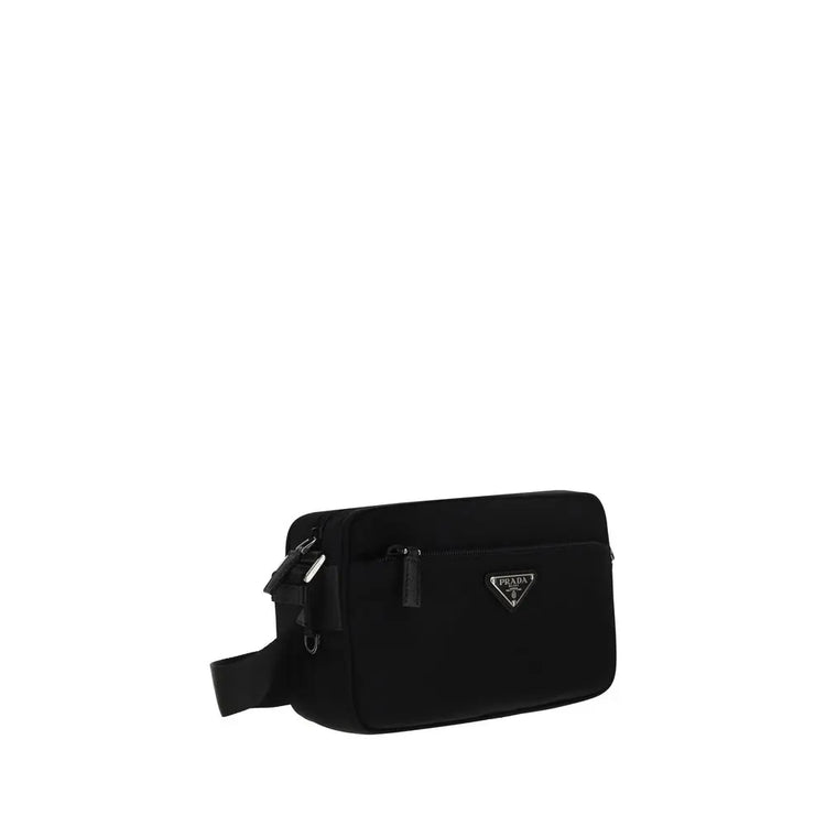 Prada Black Recycled Polyamide Shoulder Bag STYLE SOURCE