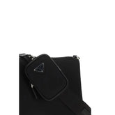 Prada Black Recycled Polyamide Shoulder Bag STYLE SOURCE