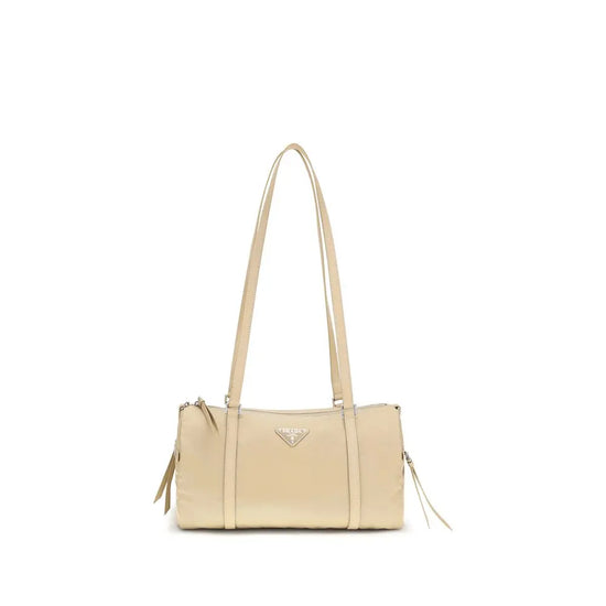 Prada Beige Polyamide Shoulder Bag Prada