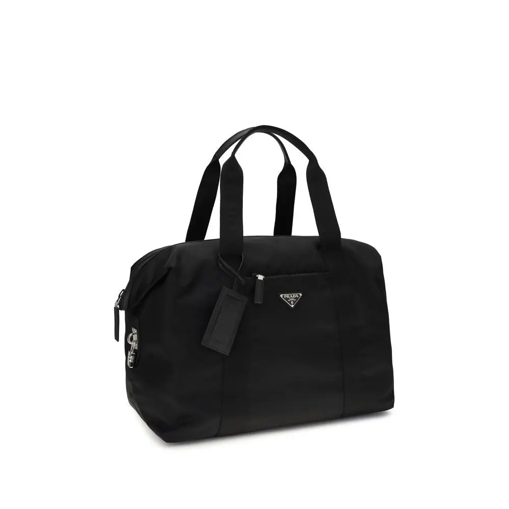 Prada Black Recycled Polyamide Luggage And Travel STYLE SOURCE