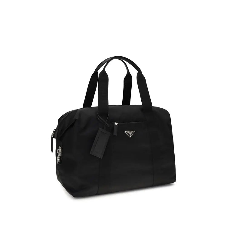 Prada Black Recycled Polyamide Luggage And Travel STYLE SOURCE