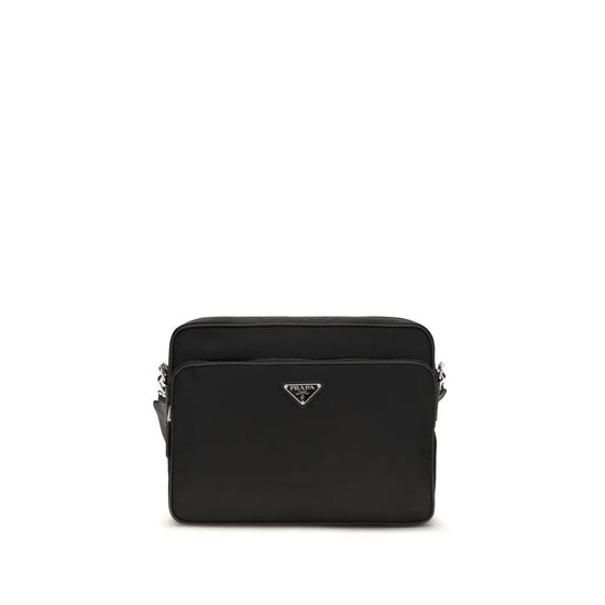 Prada Black Recycled Polyamide Shoulder Bag STYLE SOURCE