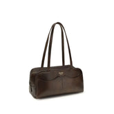 Prada Brown Calf Leather Bos Taurus Shoulder Bag Prada