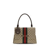 Gucci Beige Polyester Handbag Gucci