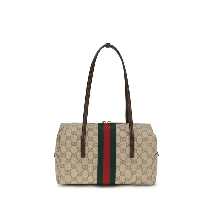 Gucci Beige Cotton Handbag STYLE SOURCE