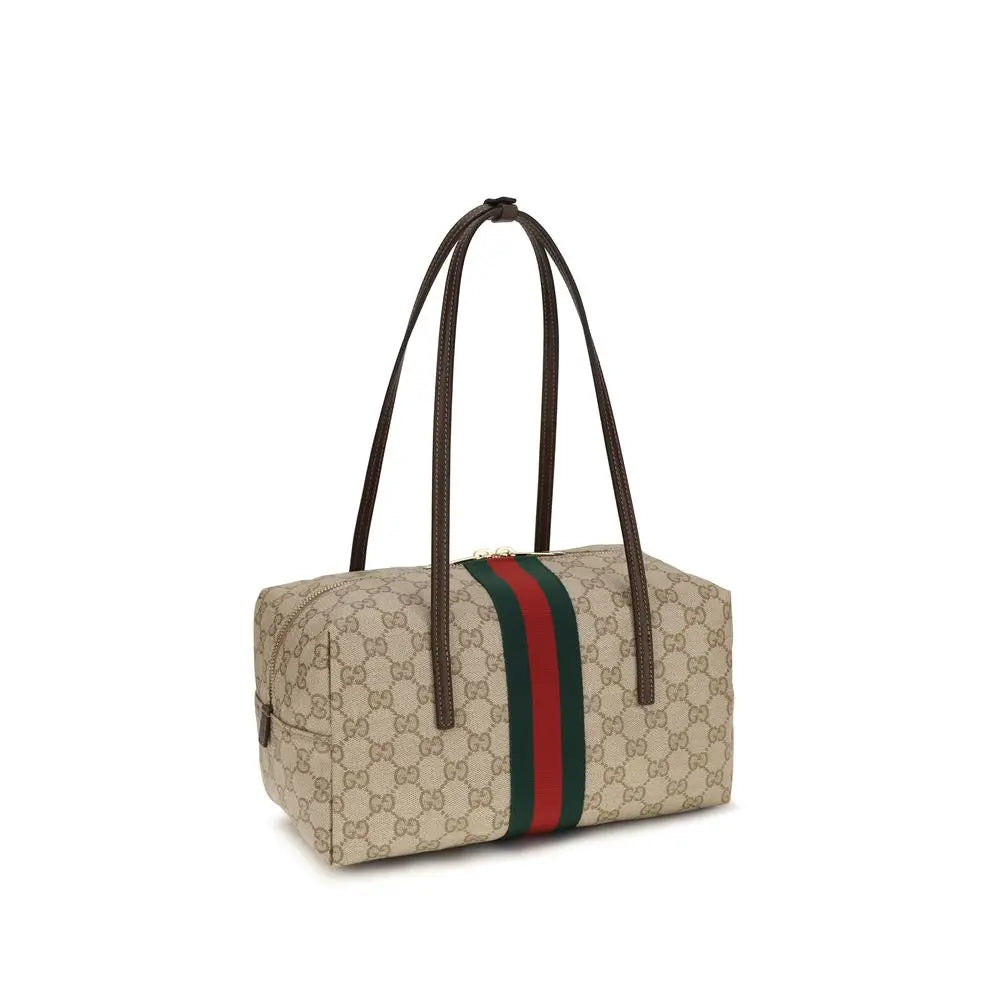 Gucci Beige Cotton Handbag STYLE SOURCE
