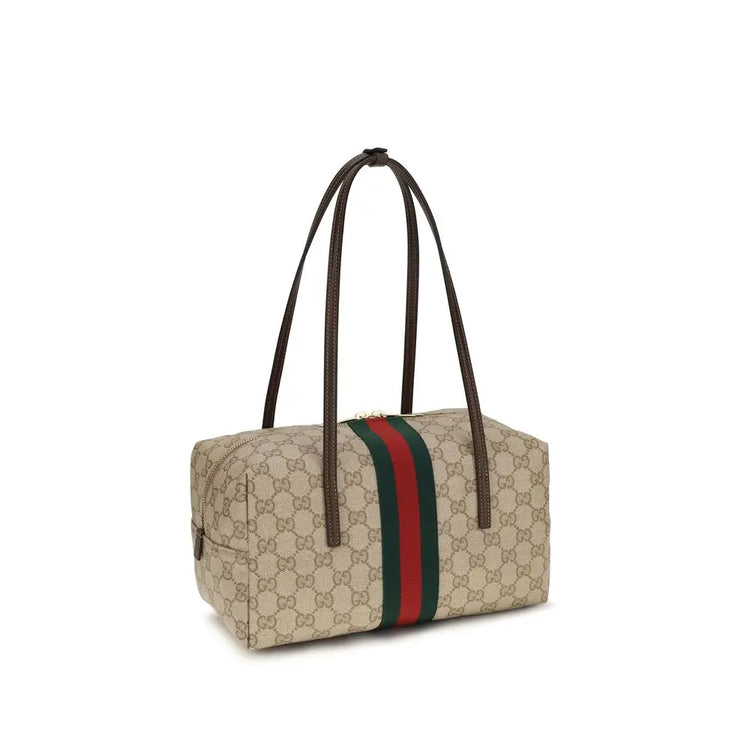 Gucci Beige Cotton Handbag STYLE SOURCE