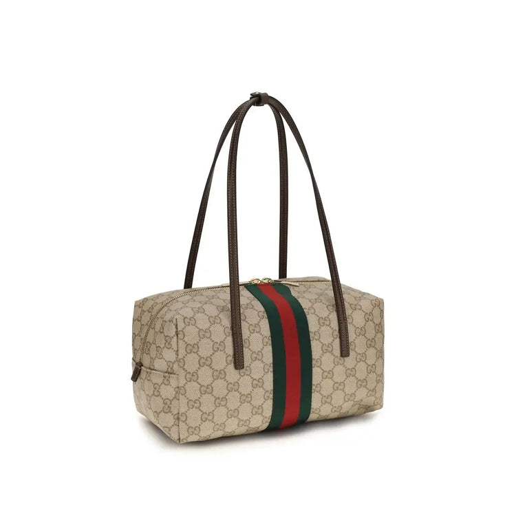 Gucci Beige Cotton Handbag STYLE SOURCE
