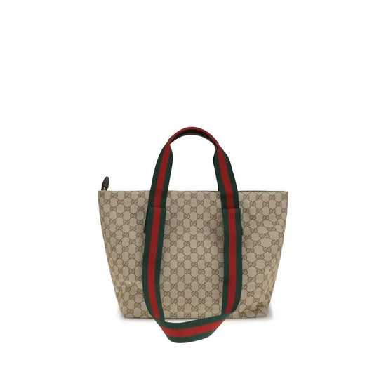 Gucci Beige Polyester Shoulder Bag STYLE SOURCE