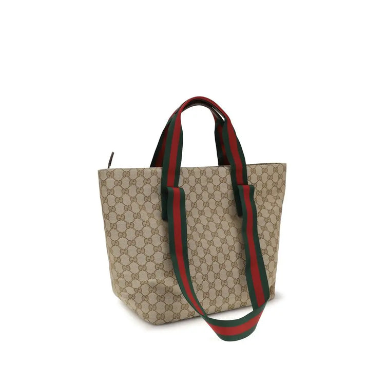 Gucci Beige Polyester Shoulder Bag STYLE SOURCE