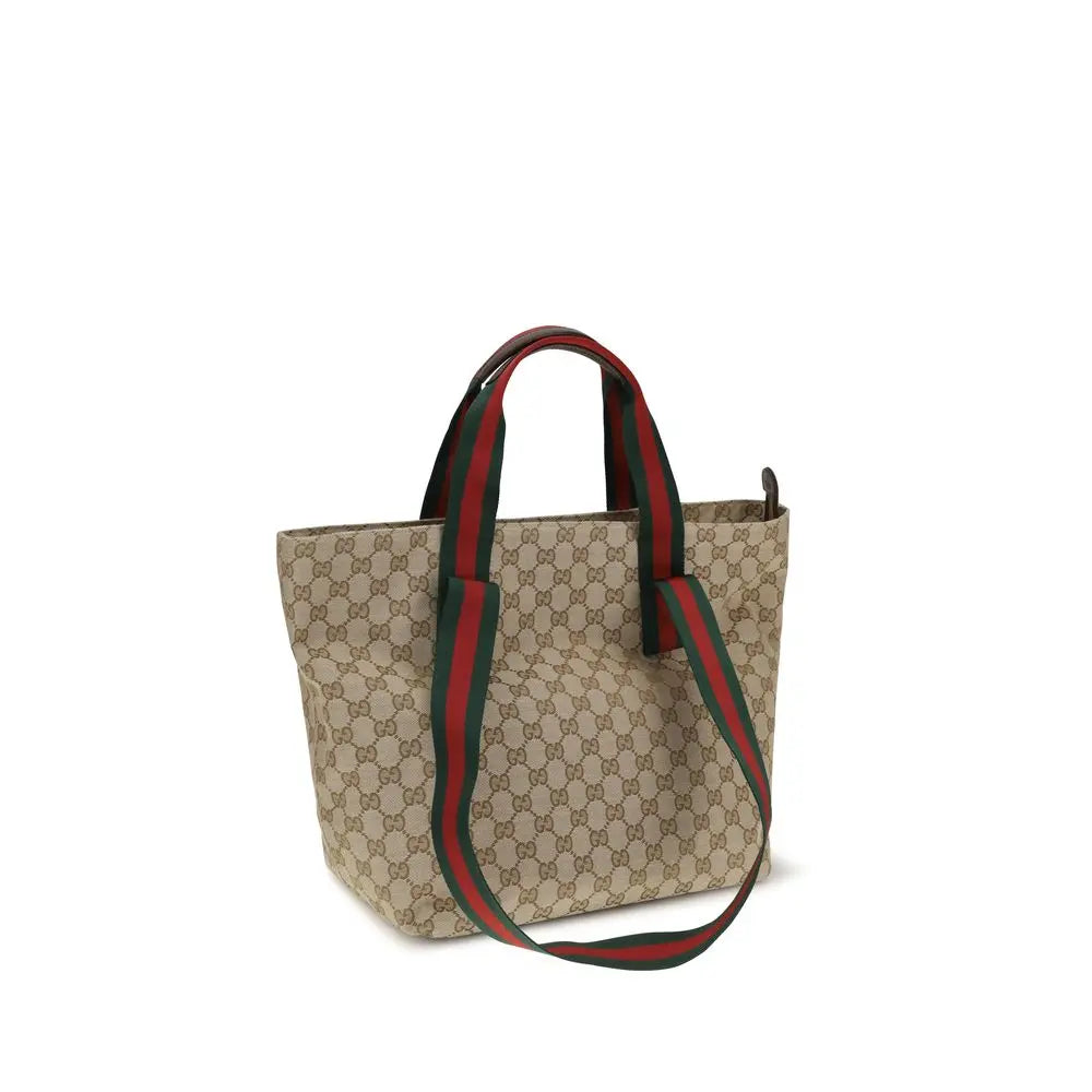 Gucci Beige Polyester Shoulder Bag STYLE SOURCE