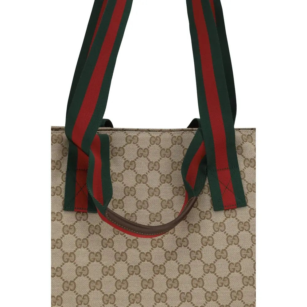 Gucci Beige Polyester Shoulder Bag STYLE SOURCE