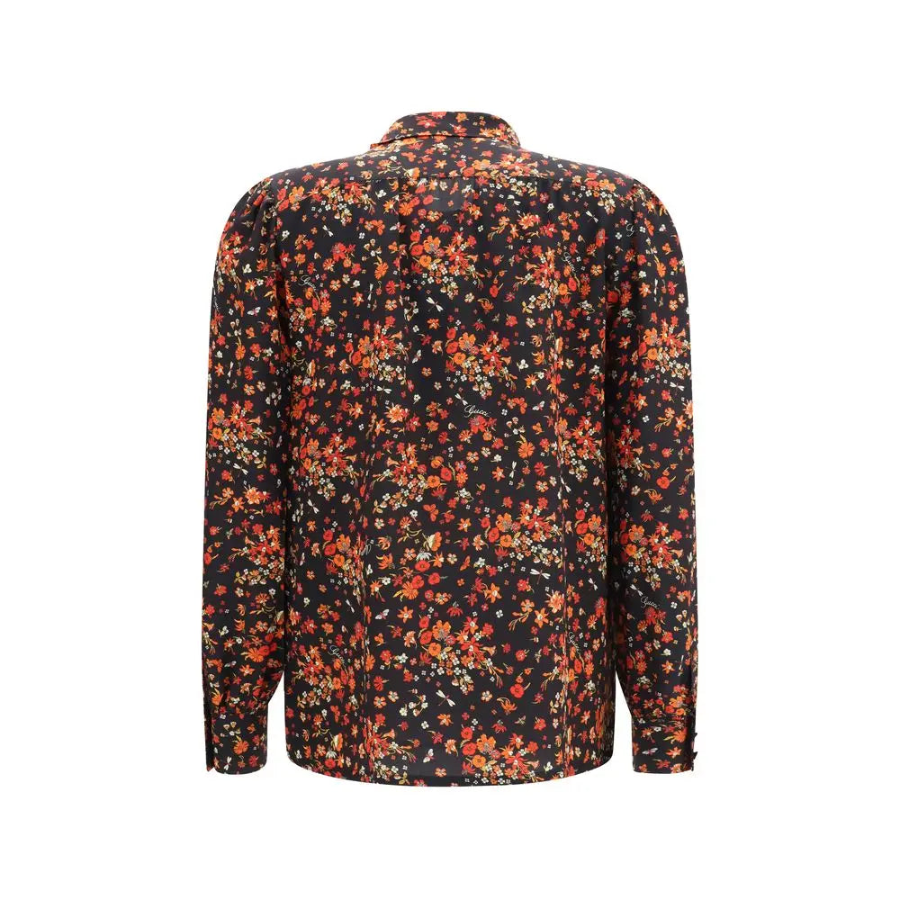 Gucci Multicolor Silk Shirt Gucci