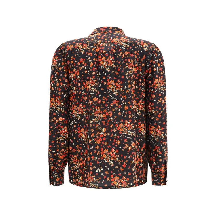 Gucci Multicolor Silk Shirt Gucci