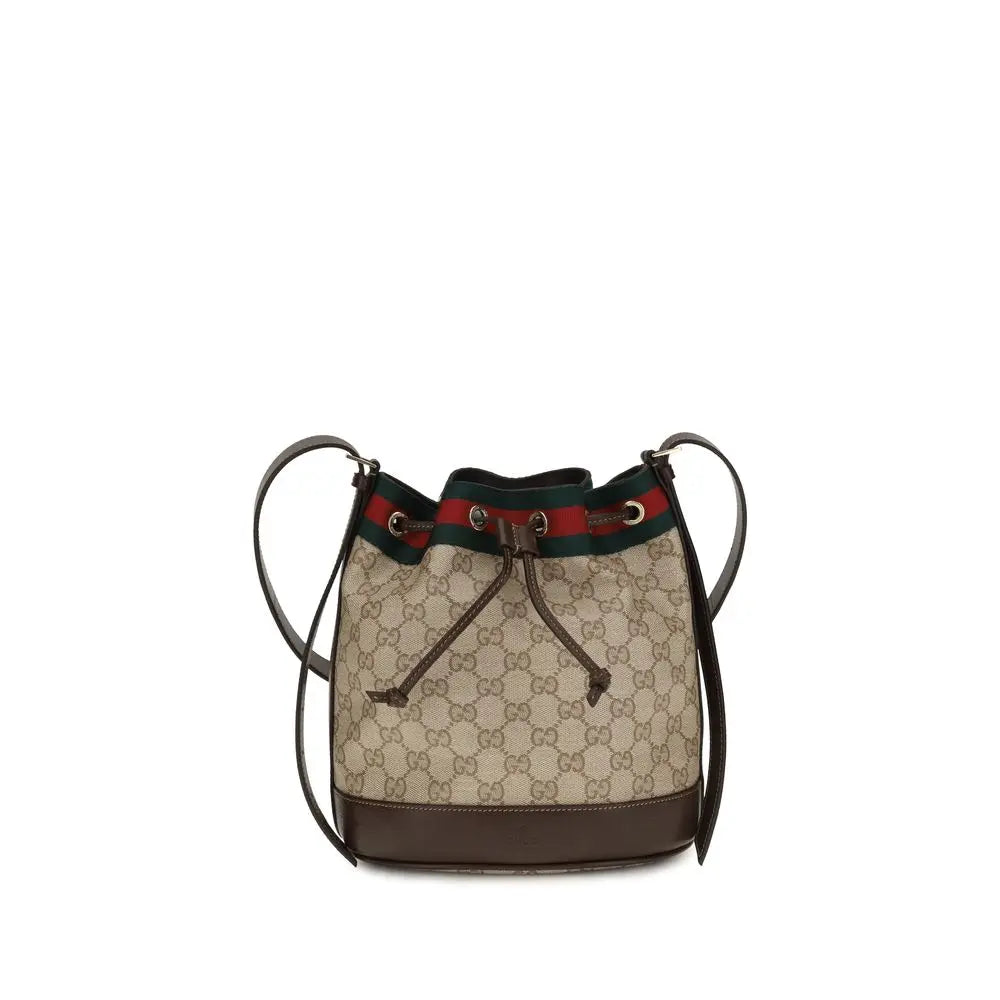 Gucci Beige Cotton Handbag STYLE SOURCE
