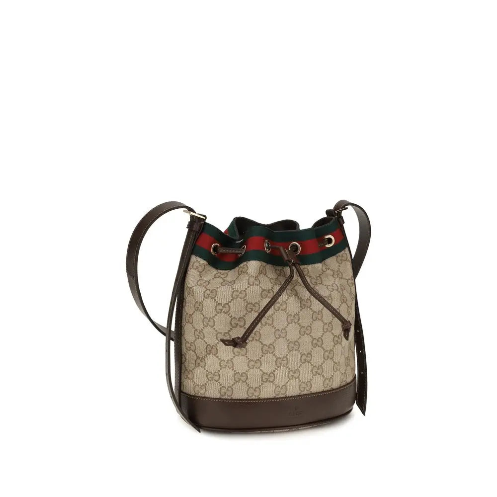 Gucci Beige Cotton Handbag STYLE SOURCE