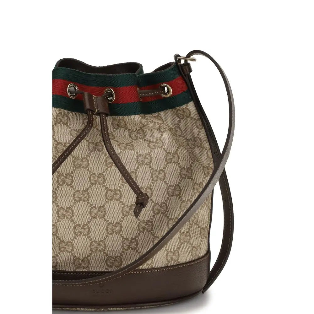 Gucci Beige Cotton Handbag STYLE SOURCE