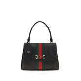 Gucci Black Calf Leather Bos Taurus Handbag Gucci