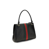 Gucci Black Calf Leather Bos Taurus Handbag Gucci