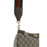 Gucci Brown Cotton Shoulder Bag Gucci