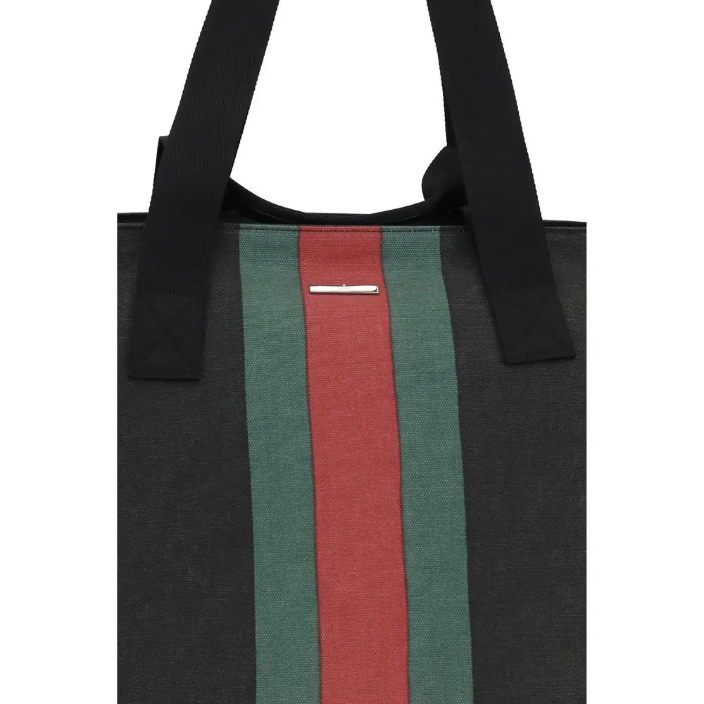 Gucci Black Cotton Shoulder Bag STYLE SOURCE