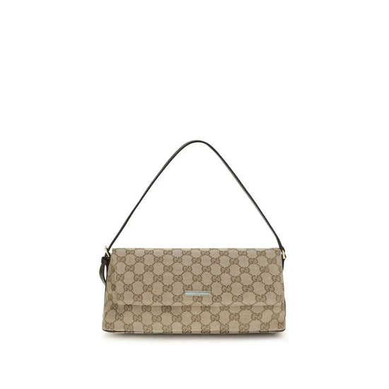 Gucci Brown Polyester Handbag Gucci