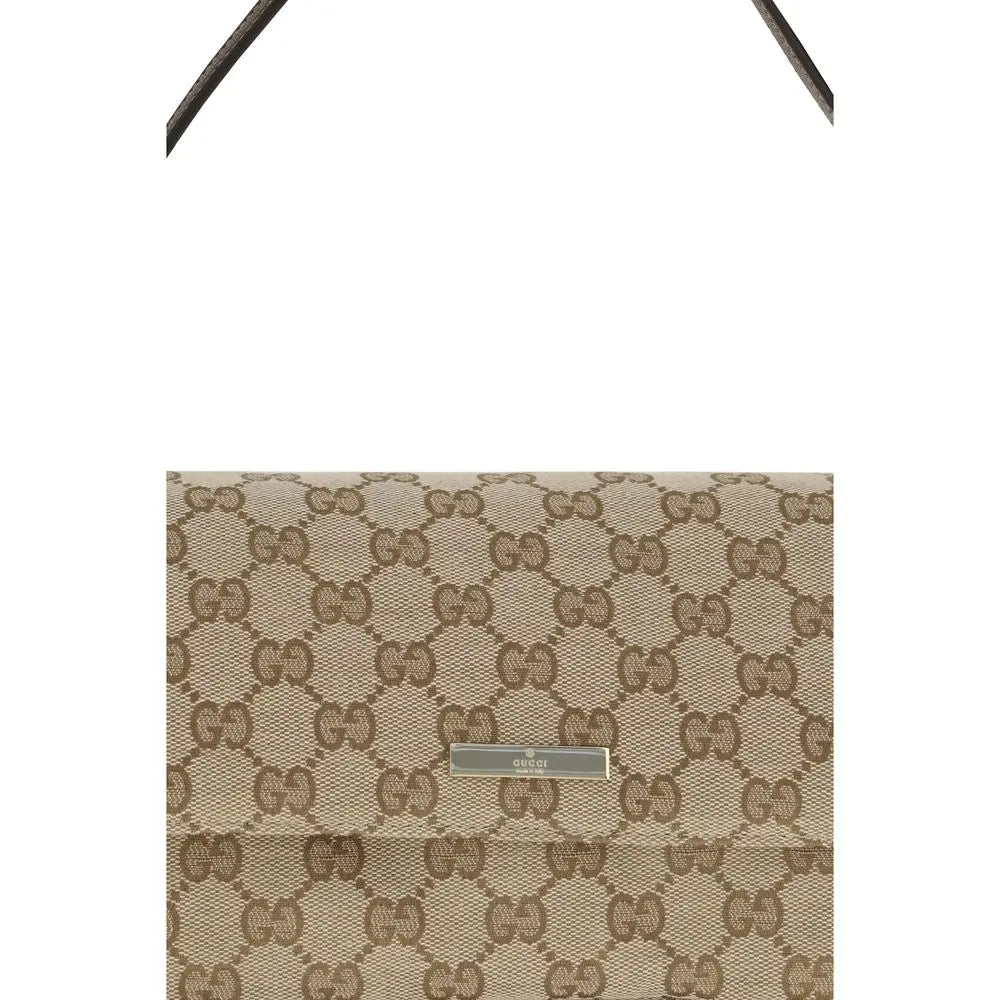Gucci Brown Fabric Handbag STYLE SOURCE