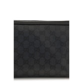 Gucci Black Cotton Clutch Bag STYLE SOURCE