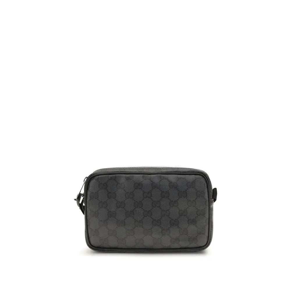 Gucci Black Cotton Shoulder Bag Gucci
