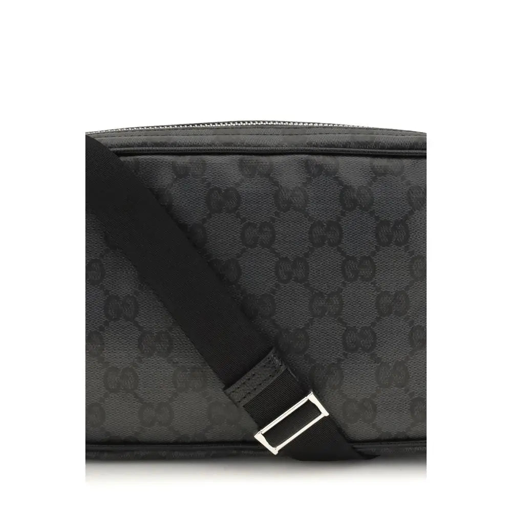 Gucci Black Cotton Shoulder Bag Gucci