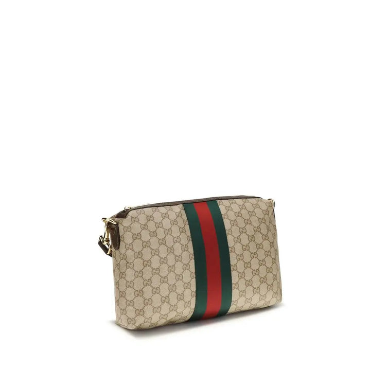 Gucci Beige Cotton Shoulder Bag STYLE SOURCE