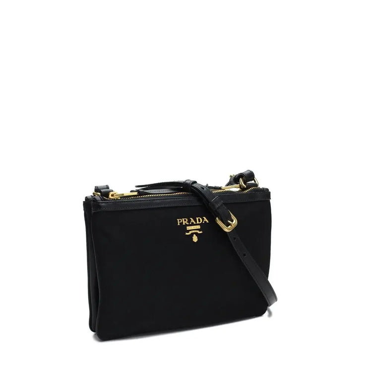 Prada Black Nylon Crossbody Bag STYLE SOURCE