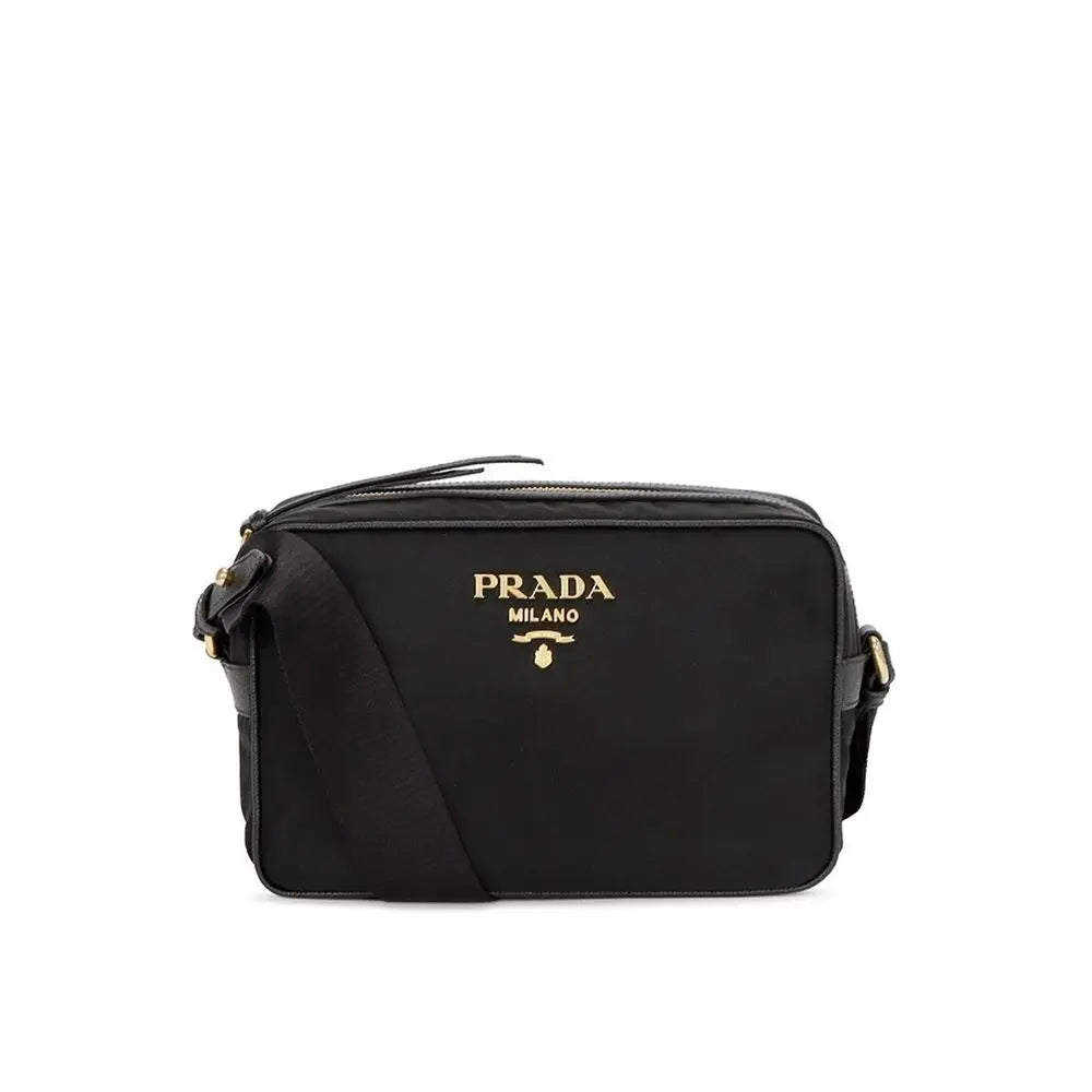 Prada Black Nylon Shoulder Bag STYLE SOURCE