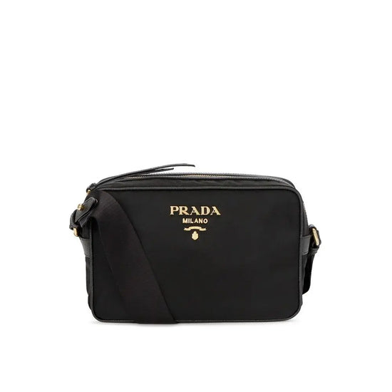 Prada Black Nylon Shoulder Bag STYLE SOURCE