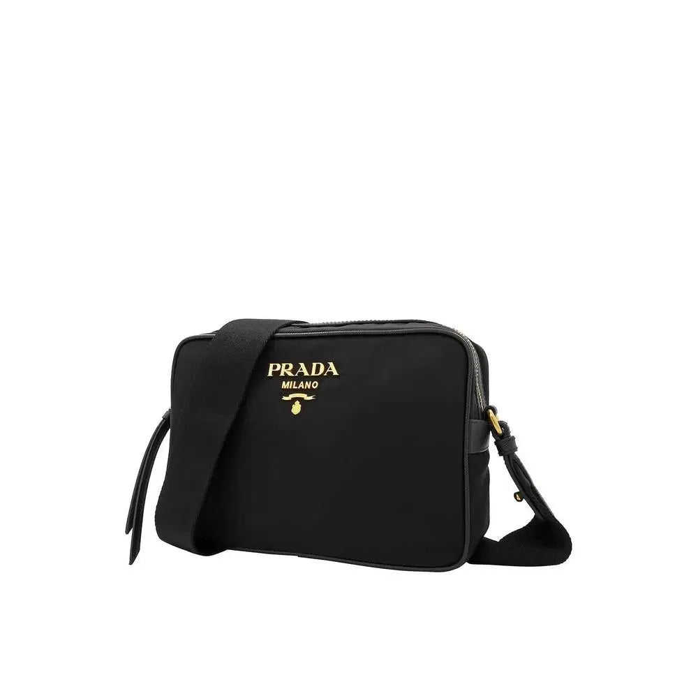 Prada Black Nylon Shoulder Bag STYLE SOURCE