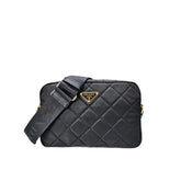 Prada Black Nylon Shoulder Bag STYLE SOURCE