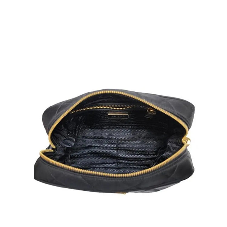 Prada Black Nylon Shoulder Bag STYLE SOURCE