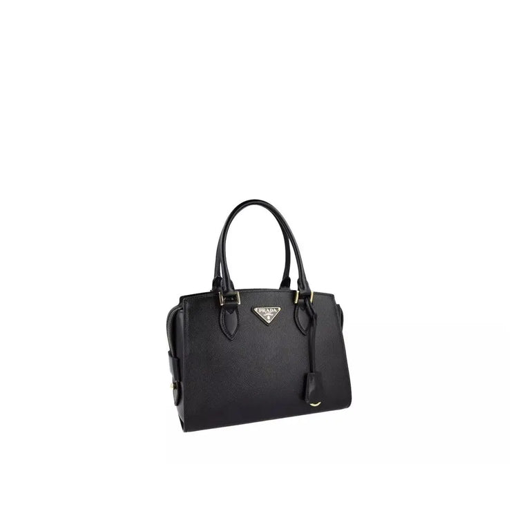 Prada Black Calfskin Handbag Prada