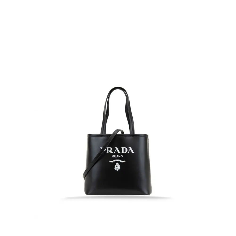 Prada Black Calfskin Tote Bag STYLE SOURCE