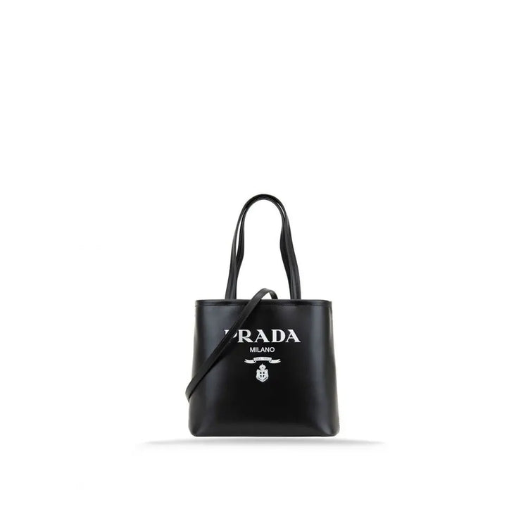 Prada Black Calfskin Tote Bag STYLE SOURCE