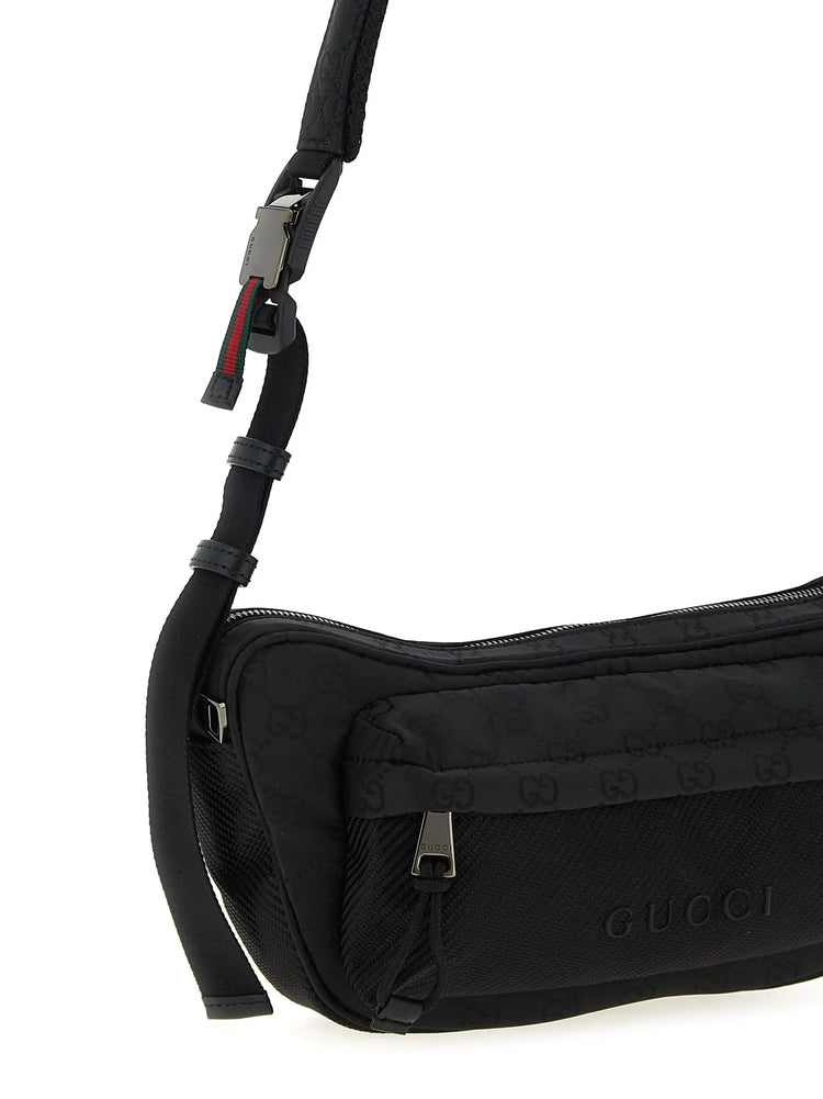 Gucci Black Polyester Crossbody Bag STYLE SOURCE