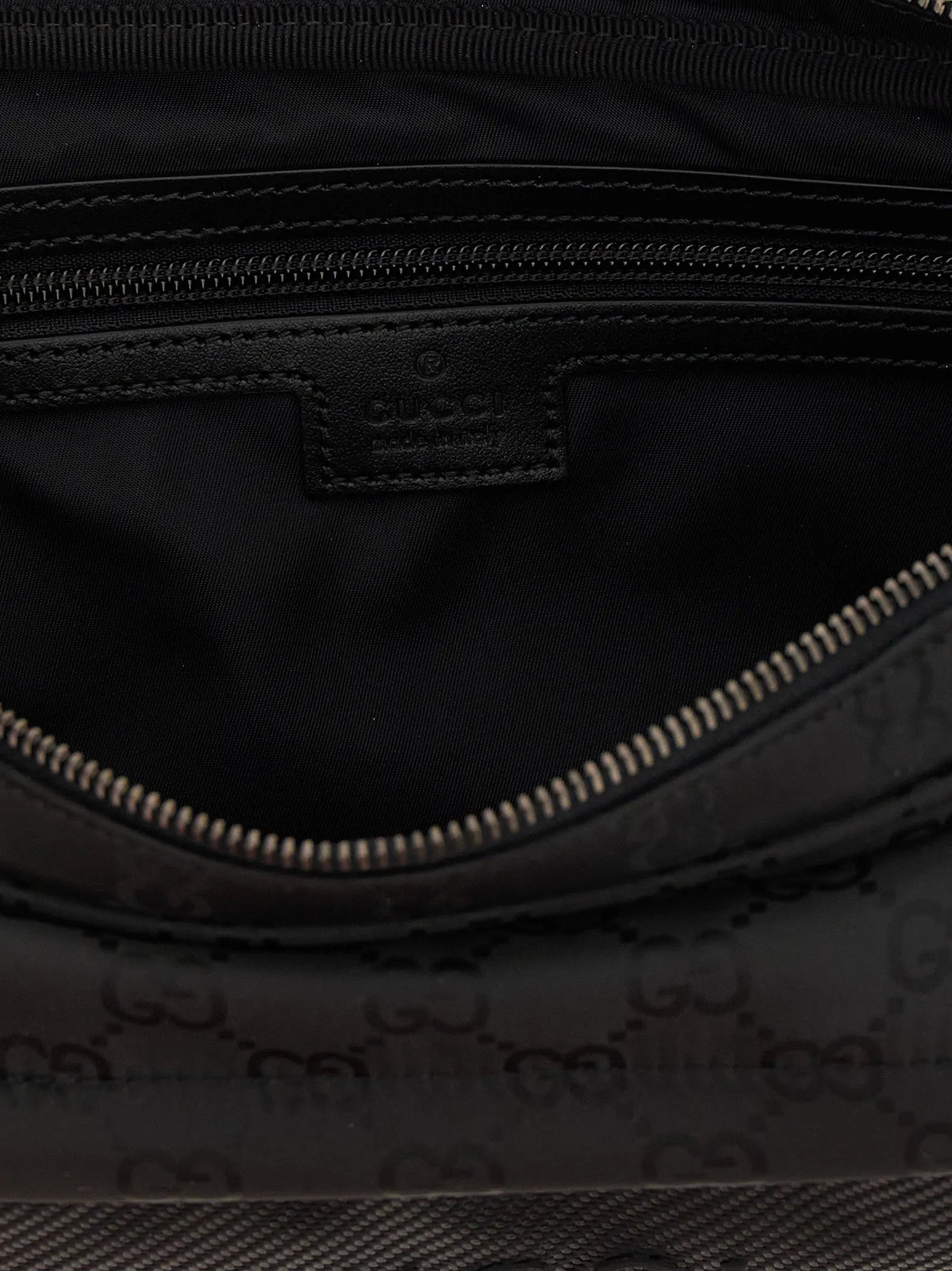 Gucci Black Polyester Crossbody Bag STYLE SOURCE