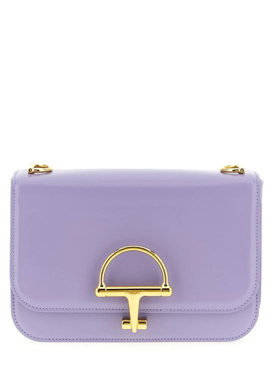 Gucci Purple Calfskin Shoulder Bag Gucci