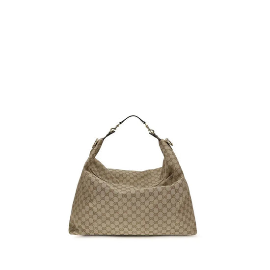 Gucci Beige Fabric Shoulder Bag STYLE SOURCE