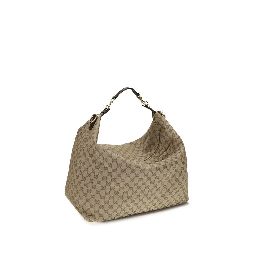 Gucci Beige Fabric Shoulder Bag STYLE SOURCE