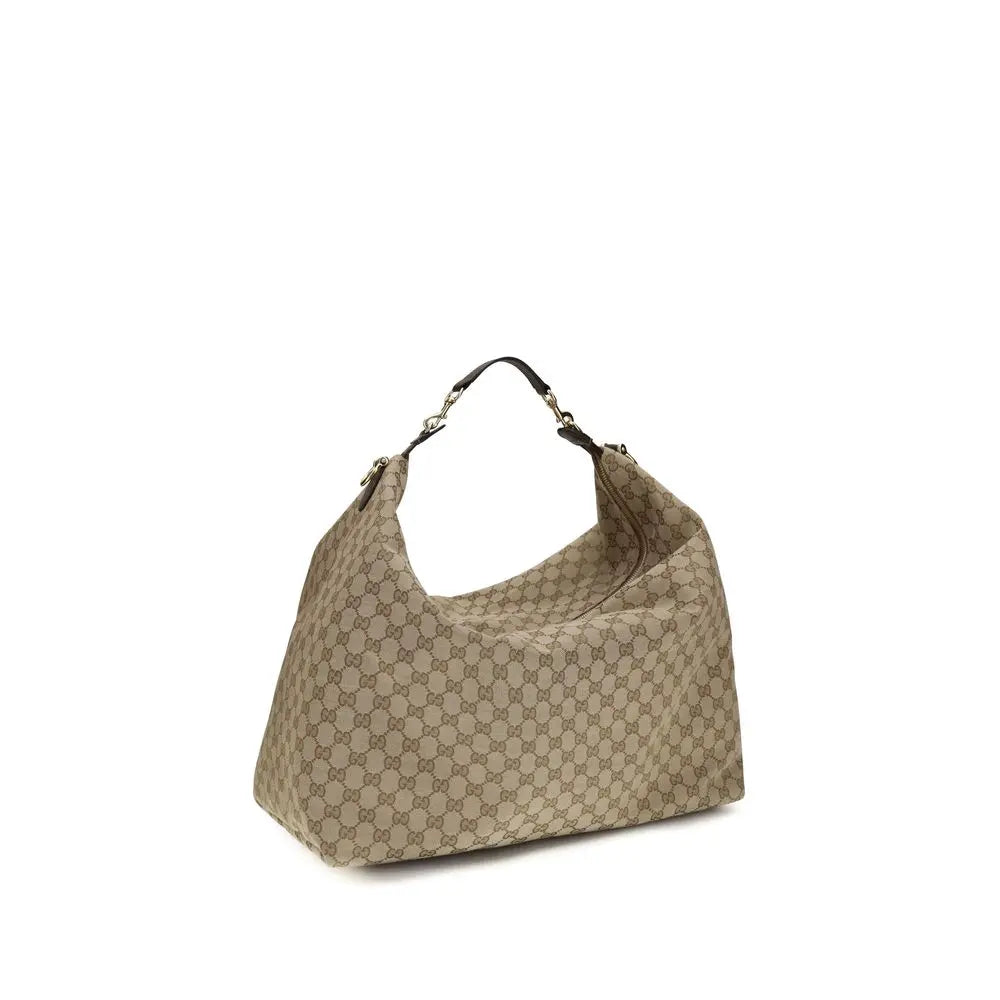 Gucci Beige Fabric Shoulder Bag STYLE SOURCE