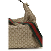 Gucci Beige Fabric Shoulder Bag STYLE SOURCE