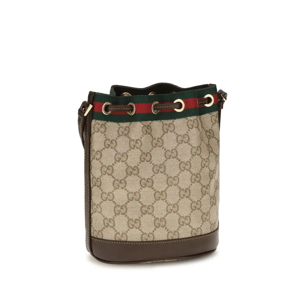 Gucci Beige Cotton Handbag Gucci