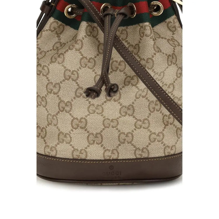 Gucci Beige Cotton Handbag Gucci