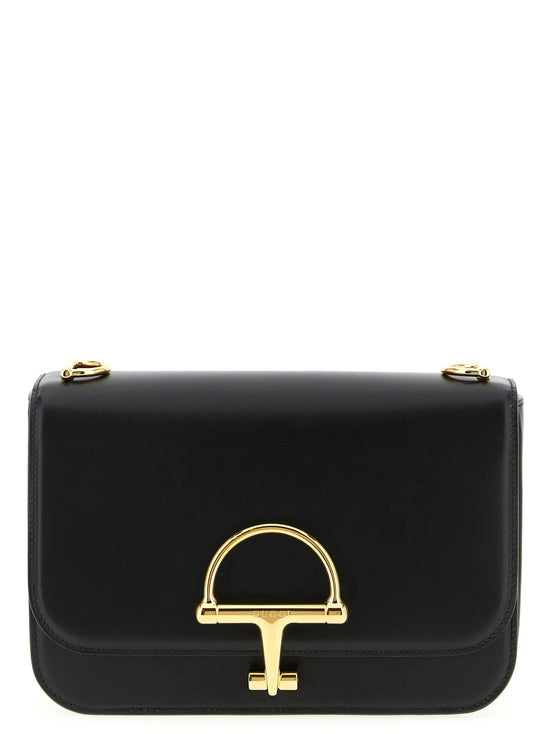 Gucci Black Calfskin Shoulder Bag